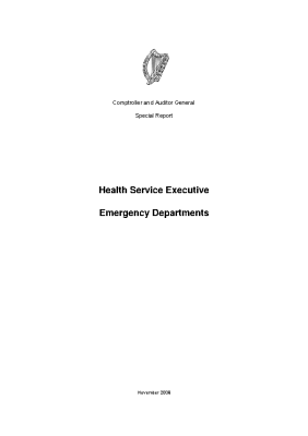 Special Report 70 - Emergency Departments front page preview
              