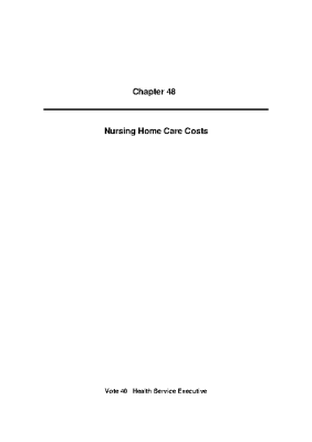 2010 Annual Report, Chapter 48 - Nursing Home Care Costs front page preview
              