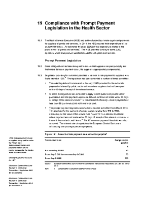 2014 Annual Report, Chapter 19: Compliance with Prompt Payment Legislation in the Health Sector front page preview
              