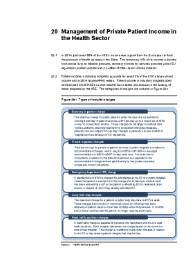 2014 Annual Report, Chapter 20: Management of Private Patient Income in the Health Sector front page preview
              