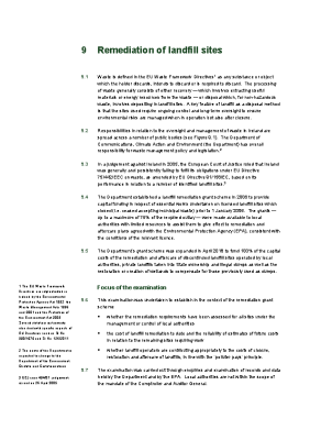 2019 Annual Report Chapter 9, Remediation of landfill sites front page preview
              