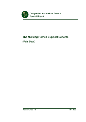 Special Report 110 - The Nursing Homes Support Scheme (Fair Deal) front page preview
              