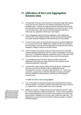 11. Utilisation of the Land Aggregation Scheme sites front page preview
              