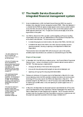 17. The Health Service Executive's integrated financial management system front page preview
              
