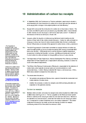 18. Administration of carbon tax receipts front page preview
              