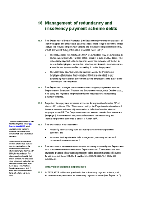 18. Management of redundancy and insolvency payment scheme debts front page preview
              