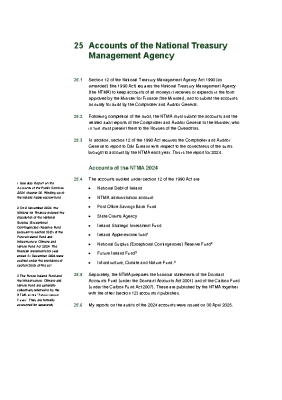 25. Accounts of the National Treasury Management Agency front page preview
              