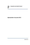 Appropriation Accounts 2013 thumbnail