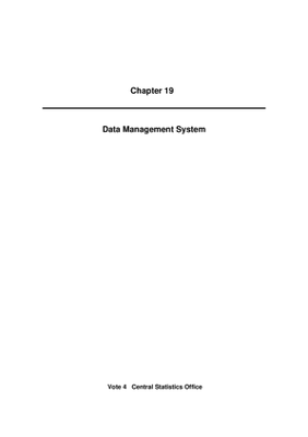 2010 Annual Report, Chapter 19 Data Management System thumbnail