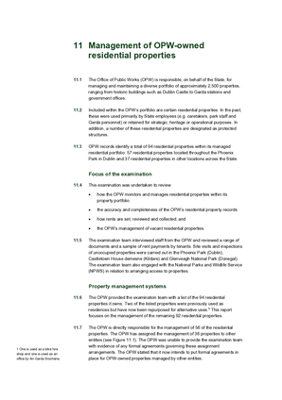 11. Management Of OPW Owned Residential Properties thumbnail