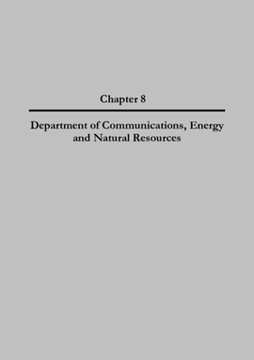 2007 Annual Report, Chapter 08 Department of Communications, Energy and Natural Resources thumbnail