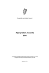 Appropriation Accounts 2010 thumbnail