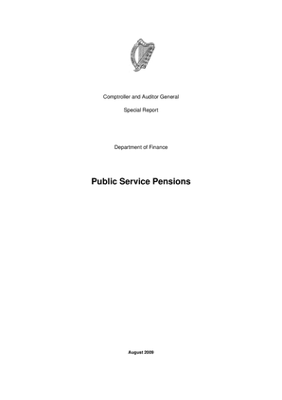 Special Report 68 Central Government Pensions thumbnail