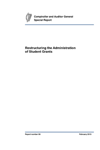 Special Report 88 Restructuring the Administration of Student Grants thumbnail
