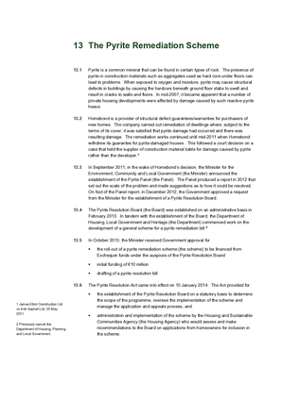 2019 Annual Report, Chapter 13, The Pyrite Remediation Scheme thumbnail