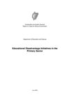 Special Report 54 Educational Disadvantage Initiatives in the Primary Sector thumbnail