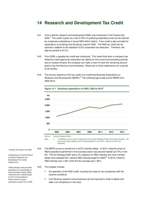 2015 Annual Report, Chapter 14: Research and Development Tax Credit thumbnail