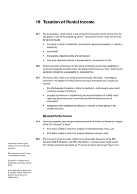 2013 Annual Report, Chapter 16: Taxation of Rental Income thumbnail