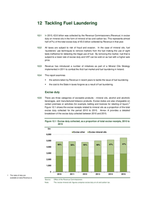 2015 Annual Report, Chapter 12: Tackling Fuel Laundering thumbnail