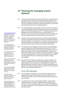 16. Planning For Emerging School Demand thumbnail
