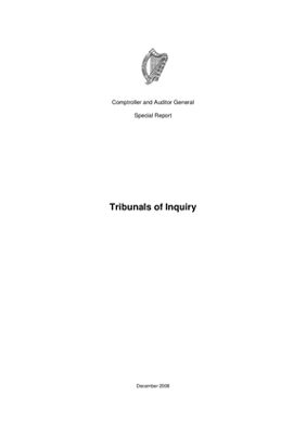 Special Report 63 Tribunals of Inquiry thumbnail