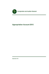 Appropriation Accounts 2015 thumbnail