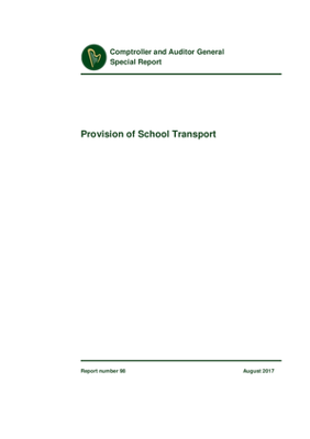 Special Report 98 Provision of School Transport thumbnail