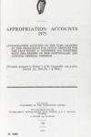 Appropriation Accounts 1975 thumbnail