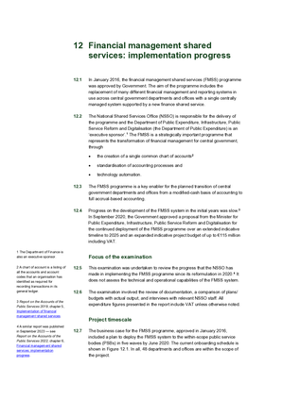 12. Financial Management Shared Services Implementation Process thumbnail