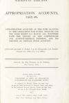 Appropriation Accounts 1925 26 thumbnail