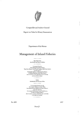 Special Report 18 Management of Inland Fisheries thumbnail