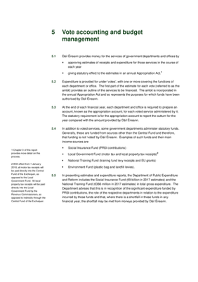 2017 Annual Report, Chapter 05: Vote accounting and budget management thumbnail