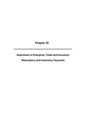 2009 Annual Report, Chapter 30 Department of Enterprise, Trade and Innovation R and IP thumbnail