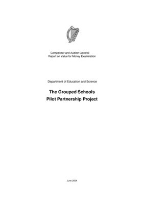 Special Report 48 The Grouped Schools Pilot Partnership Project thumbnail