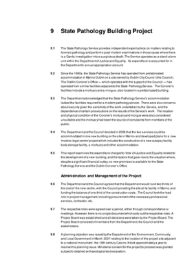 2012 Annual Report, Chapter 9: State Pathology Building Project thumbnail